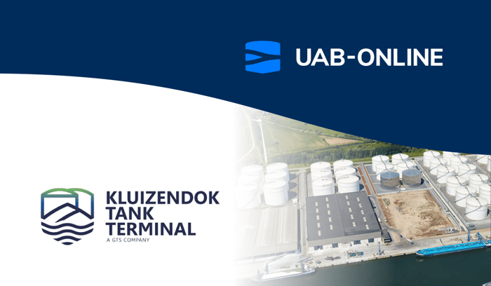 Kluizendok Tank Terminals digitalizes sea- and inland traffic
