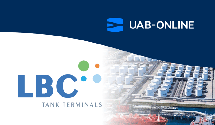 LBC Tank Terminals Goes Digital with UAB-Online