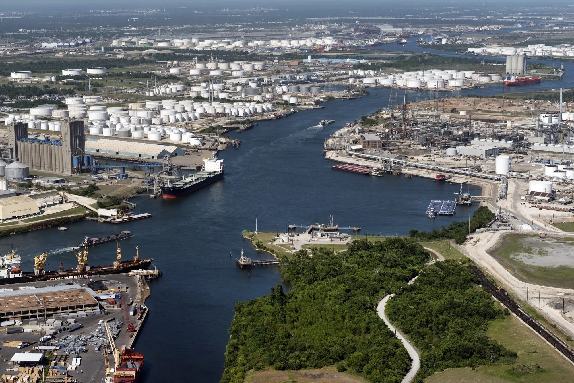 LBC Seabrook terminal Houston aerial view