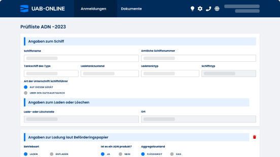 UAB - DE - Prüfliste ADN 1